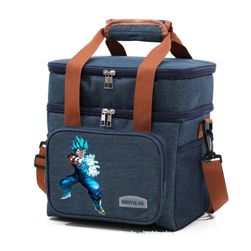 Dragon Ball Lunch Bags Boys Girls Cartoon Anime Figures Lunch Box - Image 30
