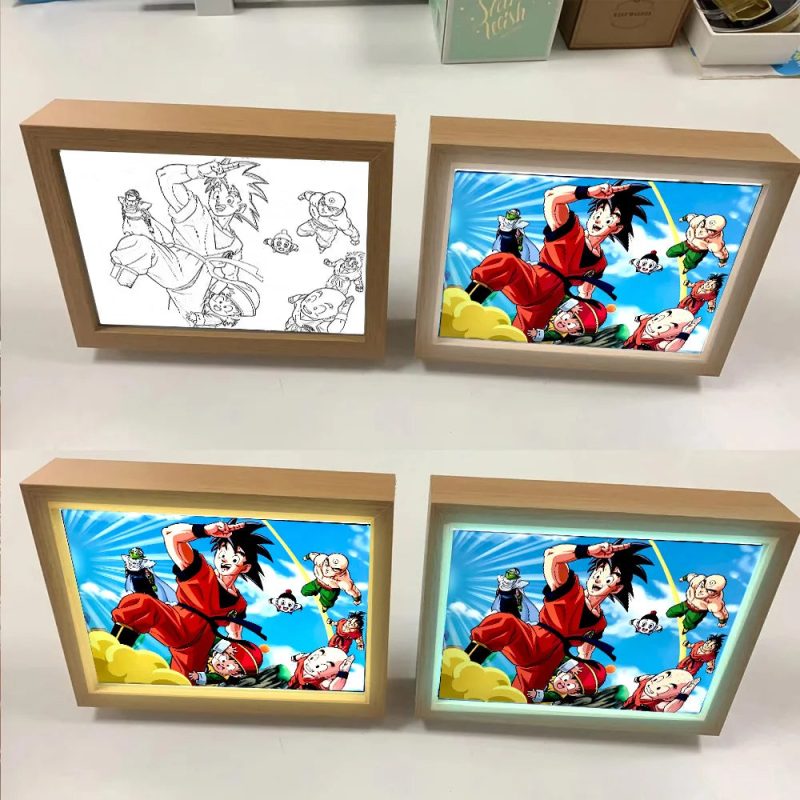 Dragon Ball Light Painting Photo Frame  LED Night Light - Image 5