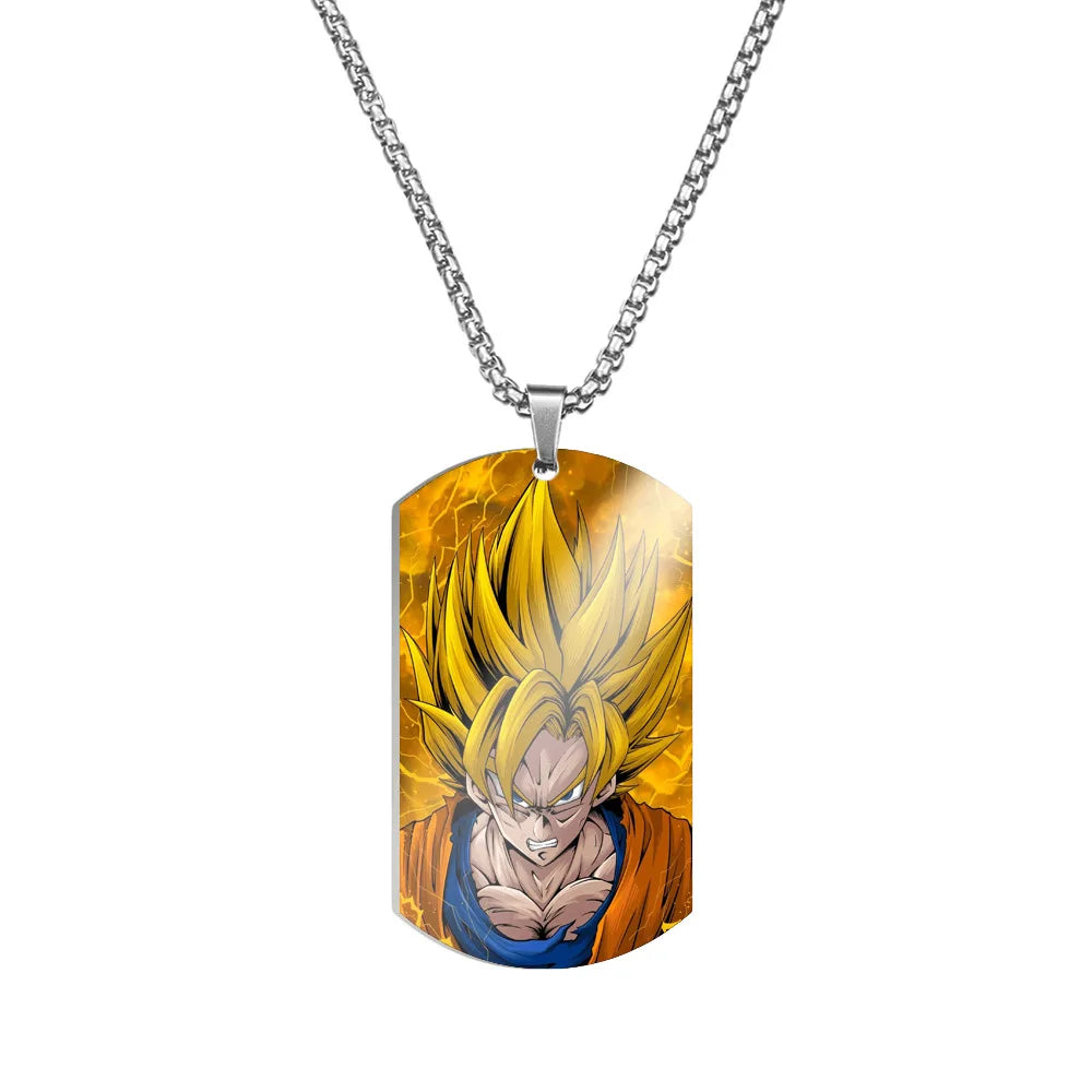 Dragon Ball Son Goku Stainless Steel Necklace - Image 9