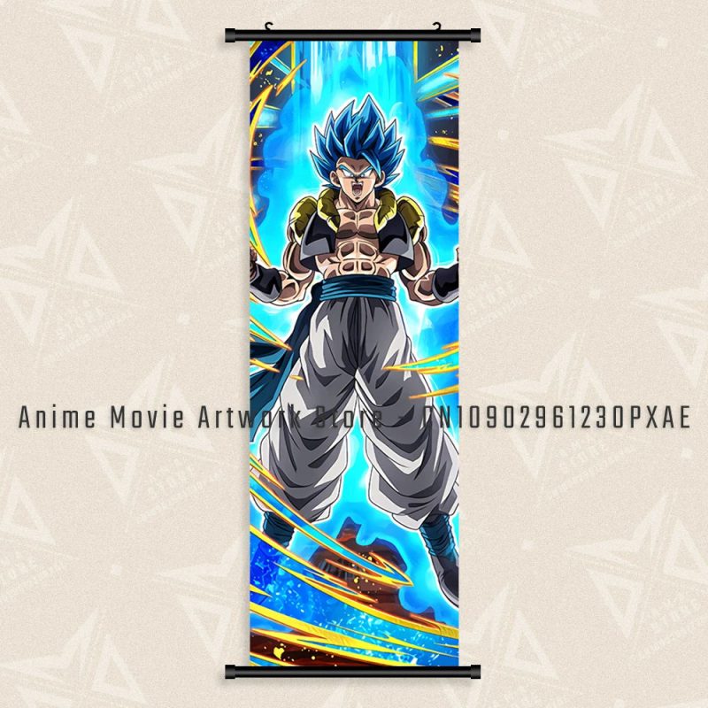 Goku Black Dragon Ball Z Canvas Wall Scroll - Image 17