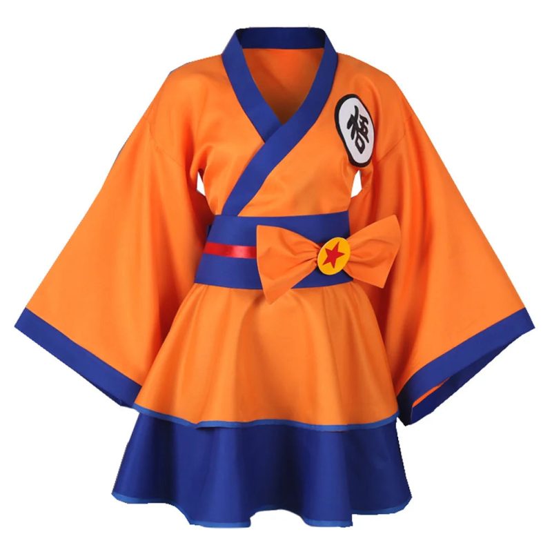 Goku Lolita Cosplay Dress – Anime-Inspired Fantasy Costume for Women & Girls - Image 2
