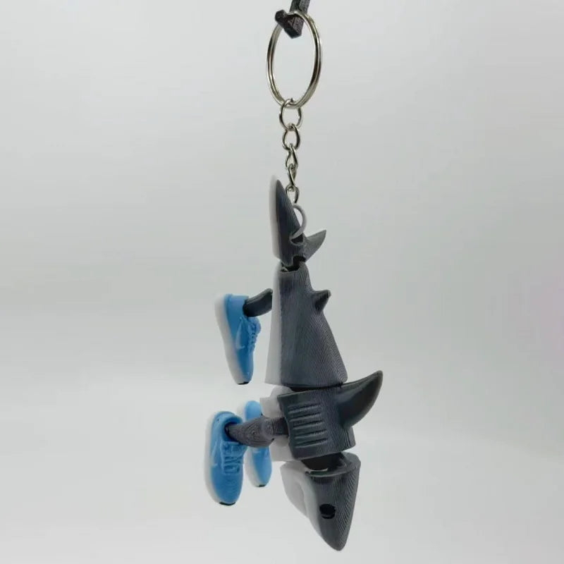 Tungtungsahur Shark Figurine – 3D Printed Articulated Desk Toy - Image 6