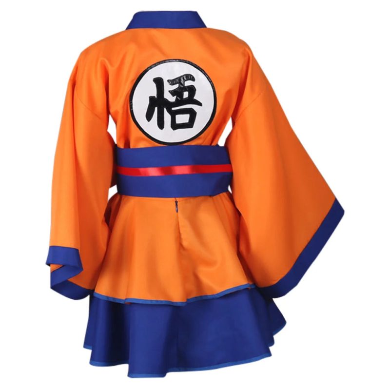Goku Lolita Cosplay Dress – Anime-Inspired Fantasy Costume for Women & Girls - Image 4