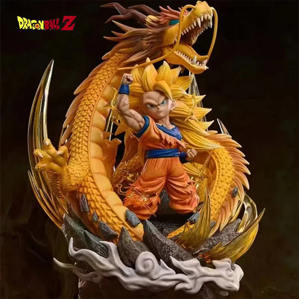 SSJ3 Goku Dragon Fist Explosion Figure