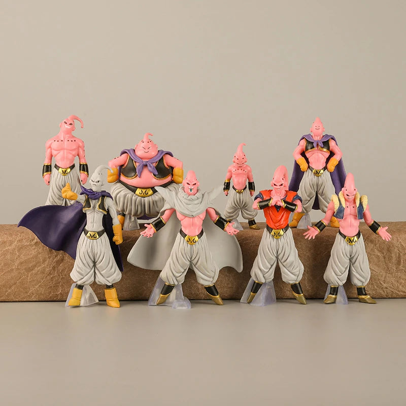 8Pcs/Set Majin Buu Figures