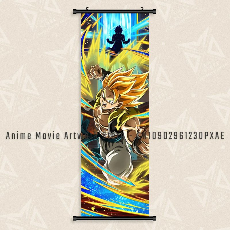 Goku Black Dragon Ball Z Canvas Wall Scroll - Image 8