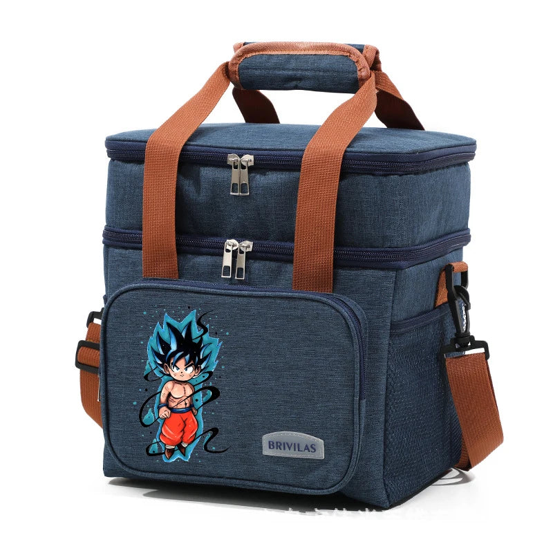 Dragon Ball Lunch Bags Boys Girls Cartoon Anime Figures Lunch Box - Image 29