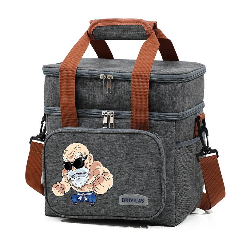 Dragon Ball Lunch Bags Boys Girls Cartoon Anime Figures Lunch Box - Image 19