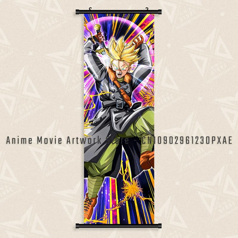 Goku Black Dragon Ball Z Canvas Wall Scroll - Image 27