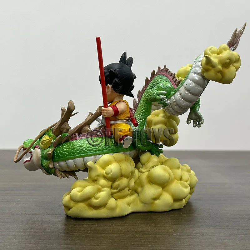 Son Goku with Shenron Action Figure – 14cm Dragon Ball PVC Statue Collectible - Image 6