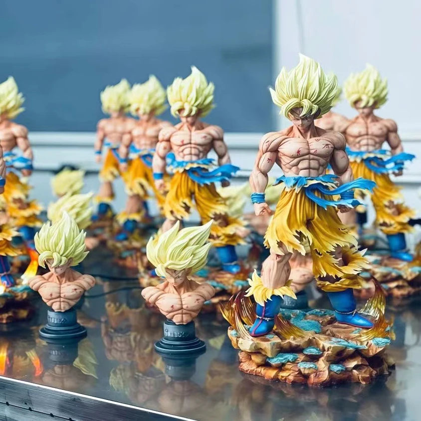 JT Son Goku Figure w/ LED Base - Image 3