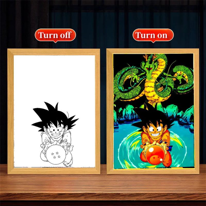 Dragon Ball Light Painting Photo Frame  LED Night Light - Image 11
