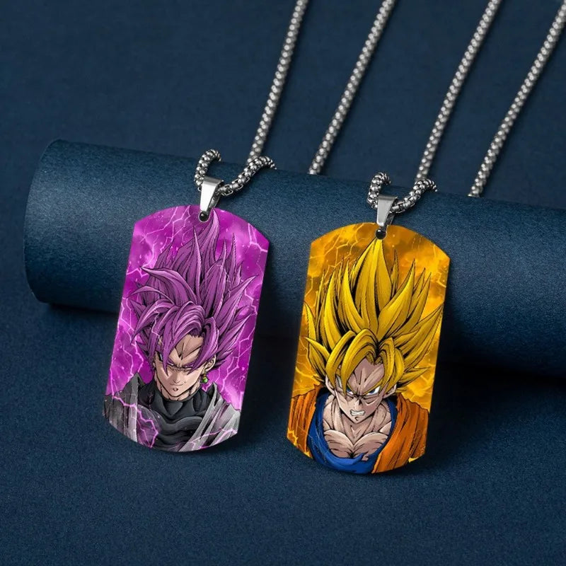 Dragon Ball Son Goku Stainless Steel Necklace - Image 4