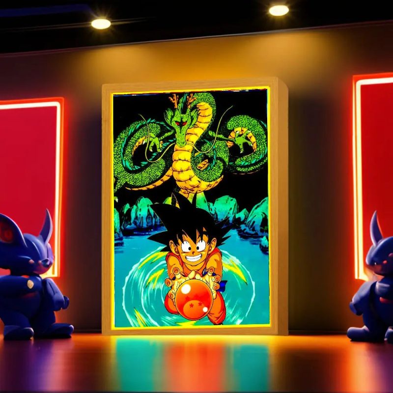 Dragon Ball Light Painting Photo Frame  LED Night Light - Image 9