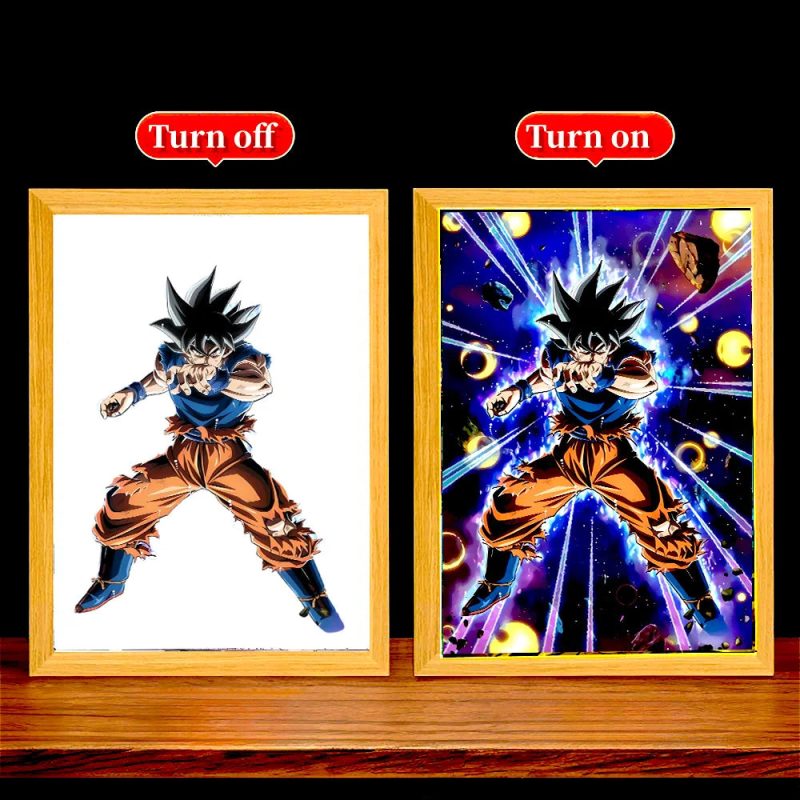Dragon Ball Light Painting Photo Frame  LED Night Light - Image 13