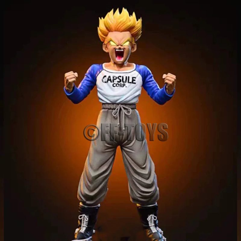 Dragon Ball Z Super Saiyan Trunks Figure – Dynamic PVC Statue for Collectors - Image 2